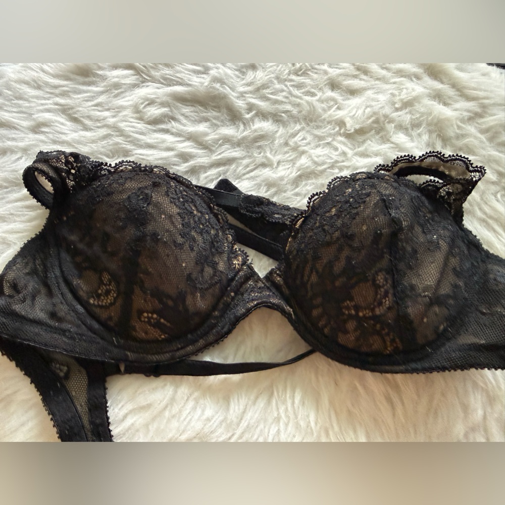 On Gossamer Lace Bra 34A - Picture 3 of 7